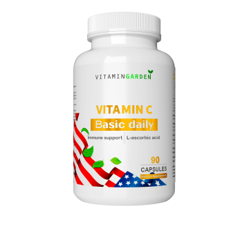 Vitamin Garden, Витамин C, капсулы, 90 шт.