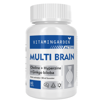 Vitamin Garden, MULTI BRAIN (для поддержки работы мозга), капсулы, 60 шт.