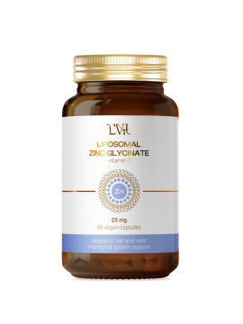 Liposomal Vitamins, Липосомальный цинк (бисглицинат) + Витамин C (L-аскорбат натрия), капсулы, 60 шт.